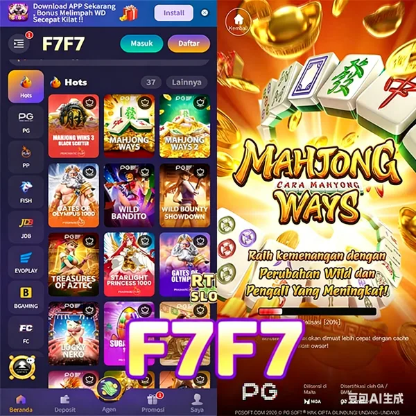 F7F7 Slot Anti Rungkad Indonesia
